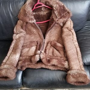 Sheepskin jacket